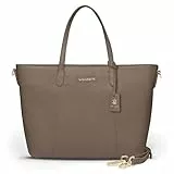Lazarotti Bologna Damen City Shopper aus Echt-Leder | Tote Bag mit abnehm- & längenverstellbaren Trageriemen | Schultertasche 31 cm