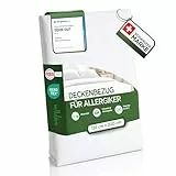 Welldora ǀ Milbenbezug Bettdecke 135x200 ǀ Allergiker Deckenbezug fachärztlich getestet ǀ Premium Encasing gegen Milben & Bettwanzen ǀ Allergiker Bettwäsche Decke 135x200