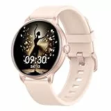 ZPPSNFIT Smartwatch Damen Herren, 1.43 Zoll AMOLED-Display Smart Watch mit Bluetooth Anrufe, Fitness Tracker mit Herzfrequenz Schlafmonitor, IP68 Wasserdicht Fitnessuhr für Android iOS