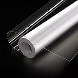 Hode Transparent Klebefolie Möbel Schutzfolie Selbstklebende Möbelfolie für Buchfolie Transparent Wandschutzfolie Spritzschutz Küchenrückwand Folie Wasserdicht 30X200cm Tapete