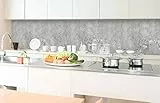 Dimex Küchenrückwand Folie selbstklebend Beton II | Klebefolie - Dekofolie - Spritzschutz für Küche | Made in EU - 350 cm x 60 cm