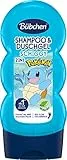 Bübchen Shampoo & Duschgel für Kinder, Pokémon Schiggy Edition, 230 ml