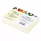 Karteikarten für CROCO DIN A8, gelb 200 Stück liniert, 190 g/m²