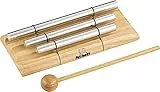 Nino Percussion Energy Chimes Musikinstrument – mit 3 Klangstäben – inklusive Schlägel – für Kinder ab 3 Jahren – Holz und Aluminium, Natur (NINO580)