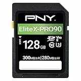 PNY 128GB EliteX-PRO 90 Klasse 10 U3 V90 UHS-II SD Flash Speicherkarte