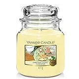 Yankee Candle Duftkerze im Glas (mittelgroß) | Christmas Cookie | Brenndauer bis zu 75 Stunden
