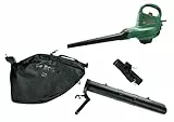 Bosch elektrischer Laubsauger/Laubbläser UniversalGardenTidy 3000 (3000 W, Fangsack 50 l, stufenlose Drehzahleinstellung, zum Blasen, Saugen und Häckseln von Laub, in Kartonverpackung)