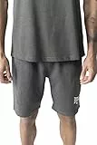 EVERLAST Herren Clifton Shorts, Dunkelgrau, S