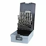 Ruko R214215RO HSS-G Spiralbohrersatz DIN 338 Typ N glänzend 25-teilig