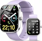 Kuizil Smartwatch Damen Herren, 1,91'' HD Großbildschirm Fitness Tracker, Telefonfunktion Smart Watch, 100+ Sportmodi Fitnessuhr/Schrittzähler/Schlaftracker/Pulsuhr, IP68 Wasserdicht Sportuhr