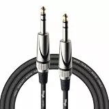Stagg SAC3PS DL Deluxe symmetrisch Instrument-Kabel (Klinke auf Klinke, 3m)