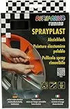 DUPLI-COLOR 388101 Set Sprayplast schwarz matt 2x400 ml