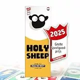 ATM Gaming HOLY SHEEP - Brettspiel für Freunde und Familien - Rat Gleiche Antworten wie deine Teamkollegen! - Lustiges und schnelles Partyspiel - 3 bis 9 Spieler - Ab 12 Jahren