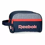 Reebok Lucia Kulturbeutel Zwei Fächer Anpassbar Blau 26x16x12 cm Polyester