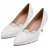 Holibanna Braut Hochzeit Abend Party Schuhe Frauen Low Heel Pumps 5Cm Kleid Elegante Schuhe