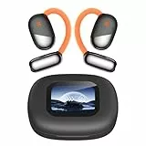 Ki Übersetzer Kopfhörer,3-in-1 Sprachübersetzer Kopfhörer 135 Sprachen mit App,Touchscreen Echtzeit Übersetzungskopfhörer 8 Übersetzungsmodi,Open Ear kopfhörer 40H,für Lernen, Reisen XF33