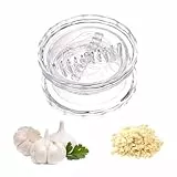 Manueller Knoblauch-Twister & Stampfer, Knoblauchwolf & Knoblauchpresse, multifunktionaler Fleischwolf & Mühle für Knoblauch, Zwiebel, Ingwer, Nüsse, schlagfestes Küchenutensil & Wohnaccessoire