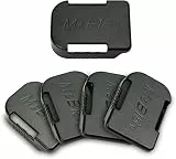 Batteriehalter für 18-V-Batterie, Batteriehalterungen, Aufhänger, Batteriehalter, Schwarz, Batteriehalterung, Schwarz, passend für BL1850, BL1860, BL1840, BL1830, BAT609, BAT618-5Stück