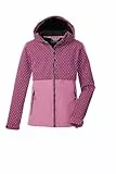 killtec Mädchen Softshelljacke mit Kapuze KOW 227 GRLS SFTSHLL JCKT, himbeere, 140, 43573-000