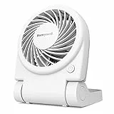 HONEYWELL Mini-USB-Schreibtischventilator, klein, leise, persönlicher Turbo-Tischventilator