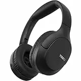 TOZO HA1 Over Ear Kopfhörer, Kopfhörer Kabellos Bluetooth 5.4, ENC Noise Cancelling Kopfhörer mit 70 Std. Wiedergabe, Stereo Tiefer Bass, Faltbare, App und Tastensteuerung - Schwarz