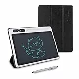 LCD Schreibtafel 9 Zoll, LCD Schreibbrett für Erwachsene Büro Kinder,schreibtafel elektronisch maltafel zeichenblock mit Magnetstift,Tragbar Schreibtablett für Notizen, Memo, to-Do-Listen, Skizzen