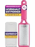 NYK1 ORIGINAL MEGAFILE Professionelle Fussfeile Pediküre Hornhautfeile. Sehr scharf,extra große Reibe mit vielen Mikrofeilen.Entfernen sie raue trockene Hornhaut in wenigen Sekunden. PINK oder Schwarz