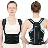 Rücken Geradehalter Rückenstützgürtel Haltungskorrektur Herren: Haltungskorrektur Rücken Damen - Verstelbare Back Support Corrector für Schulter Nacken Gerader Rücken Geradehalter Damen Herren(XL)