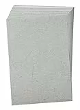folia 950480 - Elefantenhaut, Urkundenpapier, 50 Blatt, 110 g/qm, DIN A4, hellgrau - elegantes Papier für Urkunden und Speisekarten