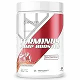 NEOSUPPS Pre Workout Booster Terminus PUMP XXL Cola Kirsche 540g, ohne Koffein, Booster, Fitness & Gym, vegan, Pump & Fokus, geprüfte Qualität, 8.000 mg L-Citrullin, 20 Portionen