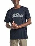 Jack Wolfskin Herren Peak Graphic M T-Shirt, MTN Midnight Sky, L EU