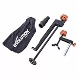 Evolution Power Tools R255SMS 255mm Mitre Saw Accessory Pack with 2 Clamps, Dust Bag and Suction Adapter