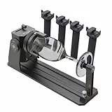 Chitu Systems Upgraded RR1 Roterende Laser Graveer rol, 180° Hoekaanpassing Kaakrol, Compatibel Met de Meeste Lasergraveermachines Voor Het Graveren Van Cilindrische Voorwerpen Dozen, Wijnglas