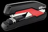 Rapid 5000553 Tacker Super Flachheftgerät (60 Blatt, Mühelos, Omnipress, Hochwertiges Ergonomisches Gehäuse, Inkl. Heftklammern, SO60) schwarz/rot