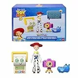 Mattel Disney Pixar Toy Story 5 Actionfiguren-Multipack, ca. 18 cm groß, bewegliche Spielzeuge im filmgetreuen Design, Jessie und das Double A Team, JLR69