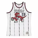Mitchell & Ness NBA Swingman Jersey Basketball Trikot Toronto Raptors - Vince Carter, Weiß, L