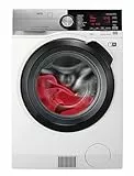 AEG Waschtrockner mit Wärmepumpe, 9 kg Waschen, 6 kg Trocknen, EEK C/A, Serie 9000 AbsoluteCare - Schonend Trocknen selbst Wolle & Seide, Dampf-Programm – Weniger Bügeln, 1600 U/min, L9WEF80690