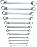 KS Tools 517.0250 CLASSIC Doppel-Ringschlüssel-Satz, 12-tlg. gekröpft, 6-32mm