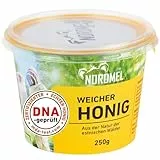 Reiner, natürlicher, roher, weicher Honig 2 kg (8 * 250-Gramm-Becher) Nicht pasteurisierter, ungefilterter, kristallisierter, estnischer Honig, nachhaltig geerntet mit grüner Energie von Nordmel