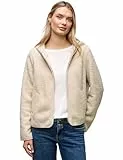 Street One Teddy-Jacke mit Kapuze Soft Fawn beige 40