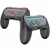 FINTIE Grip Kompatibel mit Nintendo Switch 2 (2025) Joy-Con - [2 Stück] Ergonomisches Design Verschleißfeste Komfort Griff Kit Griffhalter Kompatibel mit Switch Konsole Joy-Con Controller, Schwarz