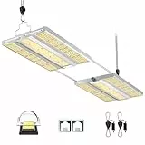 VIPARSPECTRA XS3000 Pro LED Grow Lampe,Pflanzenlampe LED Vollspektrum,Neue Gen Linsen Grow Light mit Daisy-Chain 6 Levels Dimmen 0-100% Für Zimmerpflanzen Gemüse Blüte für Growzelt 120x90cm 120x60cm