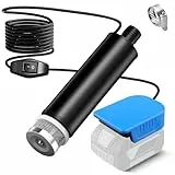 Tauchpumpe Kompatibel mit Bosch GBA 18V Batterie, 30L/min, Lift 15FT, 120W angetriebene Wasserpumpe, Tiefbrunnen Transferpumpe für Garten, Camping, Kiddie Pool, Fischtank