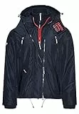 Superdry Herren Mountain Windcheater Jacke, Nordic Chrome Navy, M