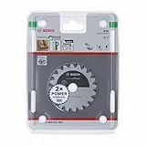 Bosch 1x PRO Wood Kreissägeblatt für Akku-Handkreissägen (für Weichholz, Hartholz, Ø mm, Professional Zubehör Handkreissäge)