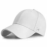 HASAGEI Baseball Cap Herren Damen 100% Baumwolle Basecap Verstellbar Baseball Kappe Reine Farbe Baseboard Baseballkappe für Tennis Golf Reisen Geschenkidee