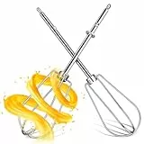 Cabilock 2 Edelstahl Ersatz-SchneebesenaufsäTze FüR Handmixer – Vielseitige MixeraufsäTze Zum Schlagen RüHren Und Mischen Von Eiweiß Teig Und soßEn – Einfach Zu Reinigen Und Zu Montieren