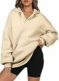 BLENCOT Damen Hoodie Sweatshirt mit Kapuze Sweatjacke Sport Herbst Winter Kapuzenpullover mit Tasche
