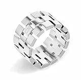 Calvin Klein Ring für Damen Kollektion GEOMETRIC aus Edelstahl - 35000324D