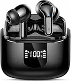 Bluetooth 5.4 Kopfhörer, 44Std 3D-Stereo Kopfhörer Kabellos Bluetooth, Tiefer Bass Wireless Earbuds, 4 ENC Noise Cancelling Mic, USB-C in Ear Ohrhörer, IP-X7 Wasserdicht Headphones Sport Gym Running